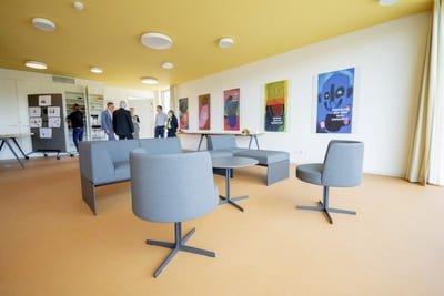 Lounge Möbel im Gemeinschaftsraum des Wohnheim LIV